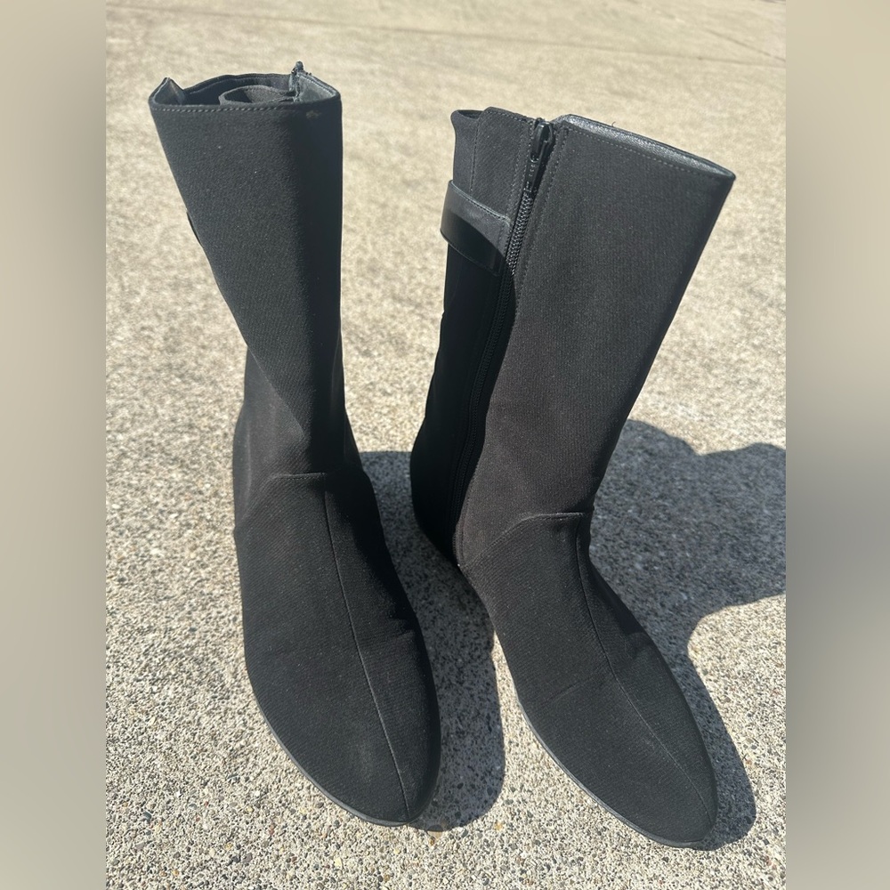 Stuart Weitzman Black Ankle Boots